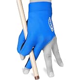 Kamui Billiard GLOVE QuickDry, for LEFT Hand, Blue (XXL)