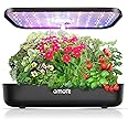 Hydroponics Growing System, OMOTE Hydroponic Garden for Indoor Plants, Herb Garden with 36W 80 LED Grow lights, 12 Kits, 2 Mo