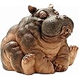 Design Toscano Hanna, the Hippo Spitter Piped Statue