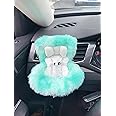 SwiftServ Doll Car Seat for 17cm Dolls with Air Vent Clip and Desktop Stand, Cute and Functional Car Ornament for Blind Box Doll Fans, Collectors (Mint Green Ombre​)
