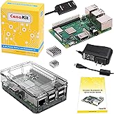 CanaKit Raspberry Pi 3 B+ (B Plus) with Premium Clear Case and 2.5A Power Supply