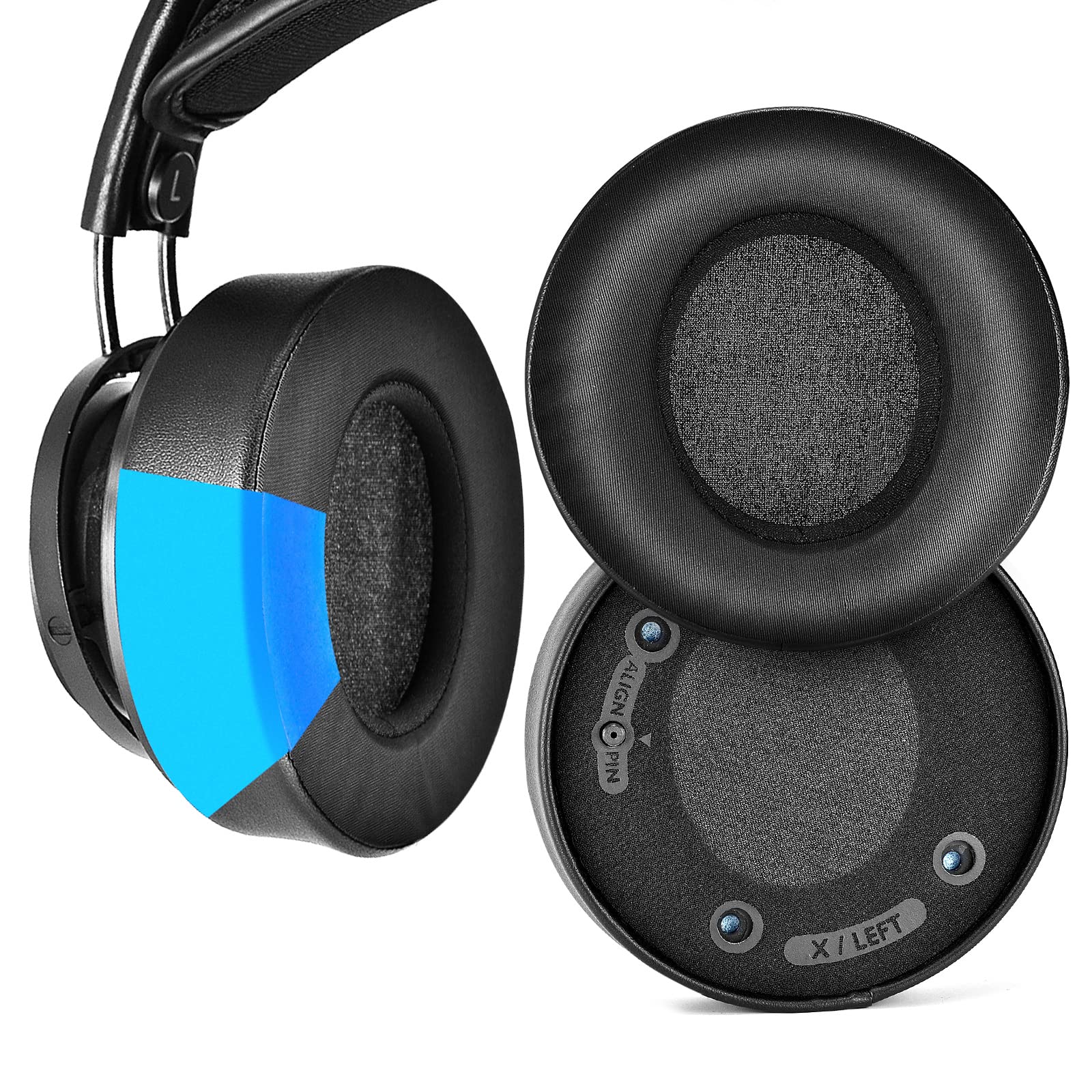 XBERSTAR Audio Fidelio X2HR X1 Earpads Replacement Headphone Earpads compatible with Philips Audio Fidelio X2HR X1 headphones Ear Cushion Cover Pads (cooling)