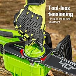 Greenworks 40V 12" Cordless Compact Chainsaw