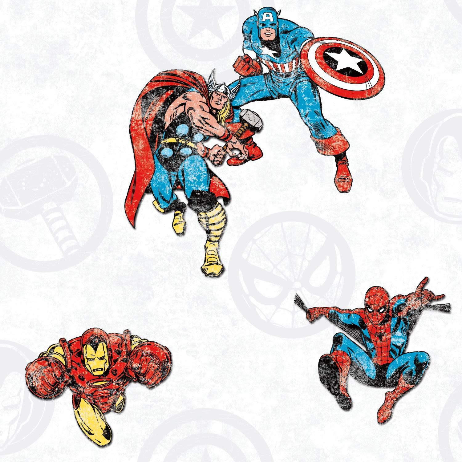 RoomMates Avengers Classic Paste Wallpaper