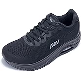 AOV Wide Toe Box Shoes Women Arch Support Walking Shoes Plantar Fasciitis Orthotic Tennis Sneakers