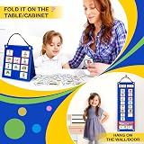 Sanlebi Visual Timetable 86 PECS Cards Now and Next Board for Kids view 4