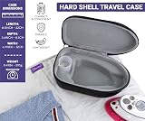 The Quilted Bear Mini Steam Iron Travel Iron Compact Dual Voltage Black view 4