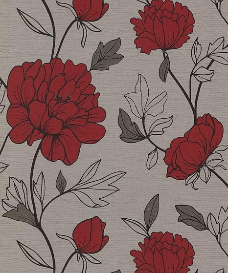 Téléchargement gratuit Images Casadeco Cleveland 16828104 Papier Peint Vinyle Motif Floral dernière salutations