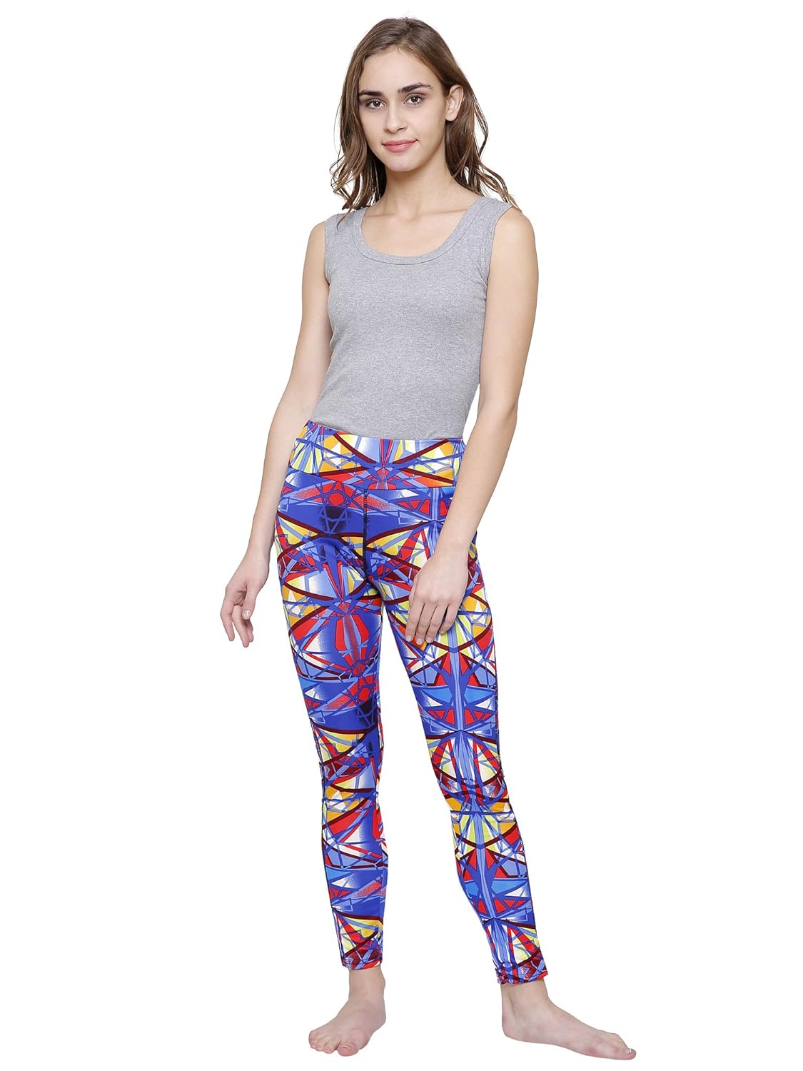 vritraz women's buttery soft popular 3d digital printed full length legging