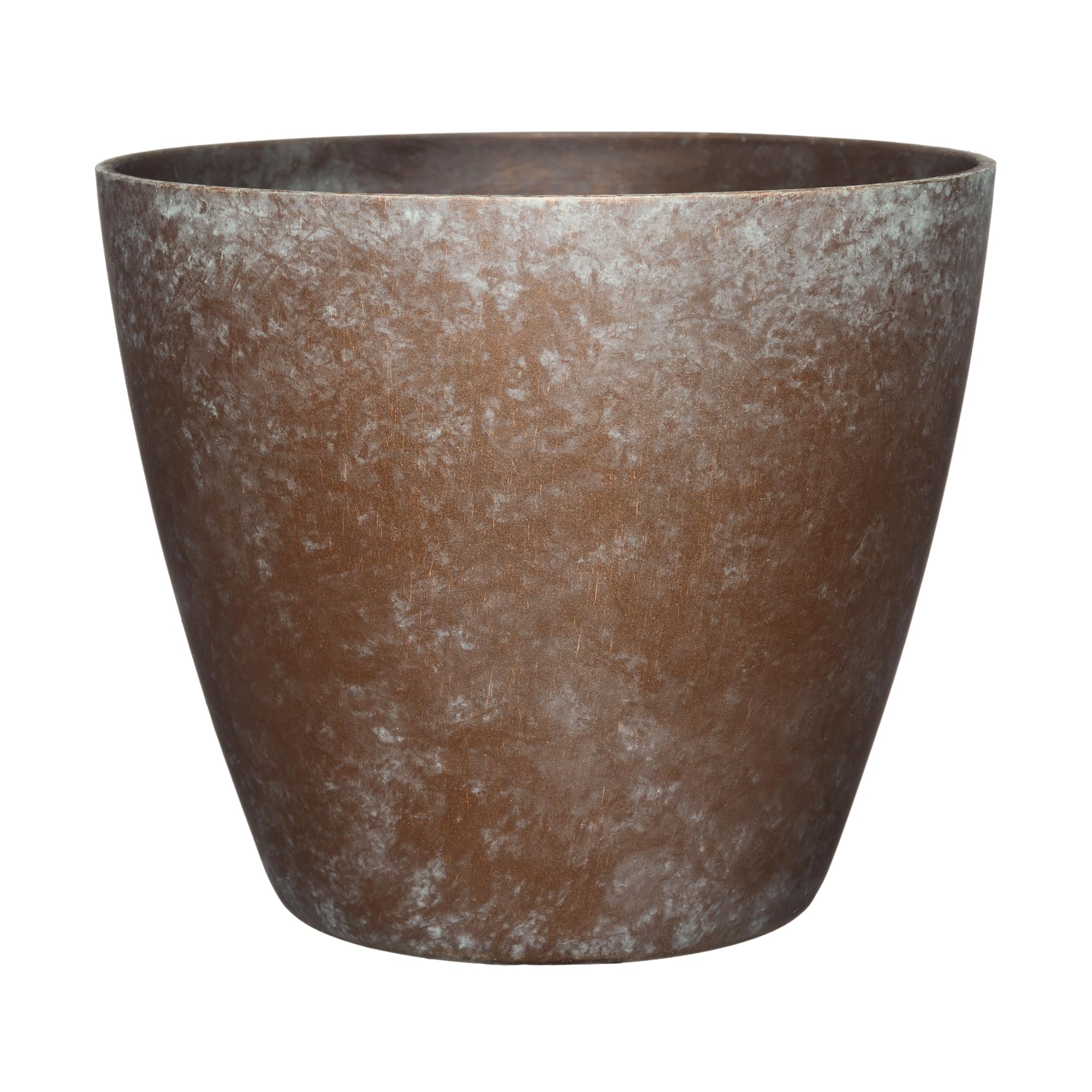 Classic Home & Garden Planter, Resin, Weathered Copper, Vogue 8"