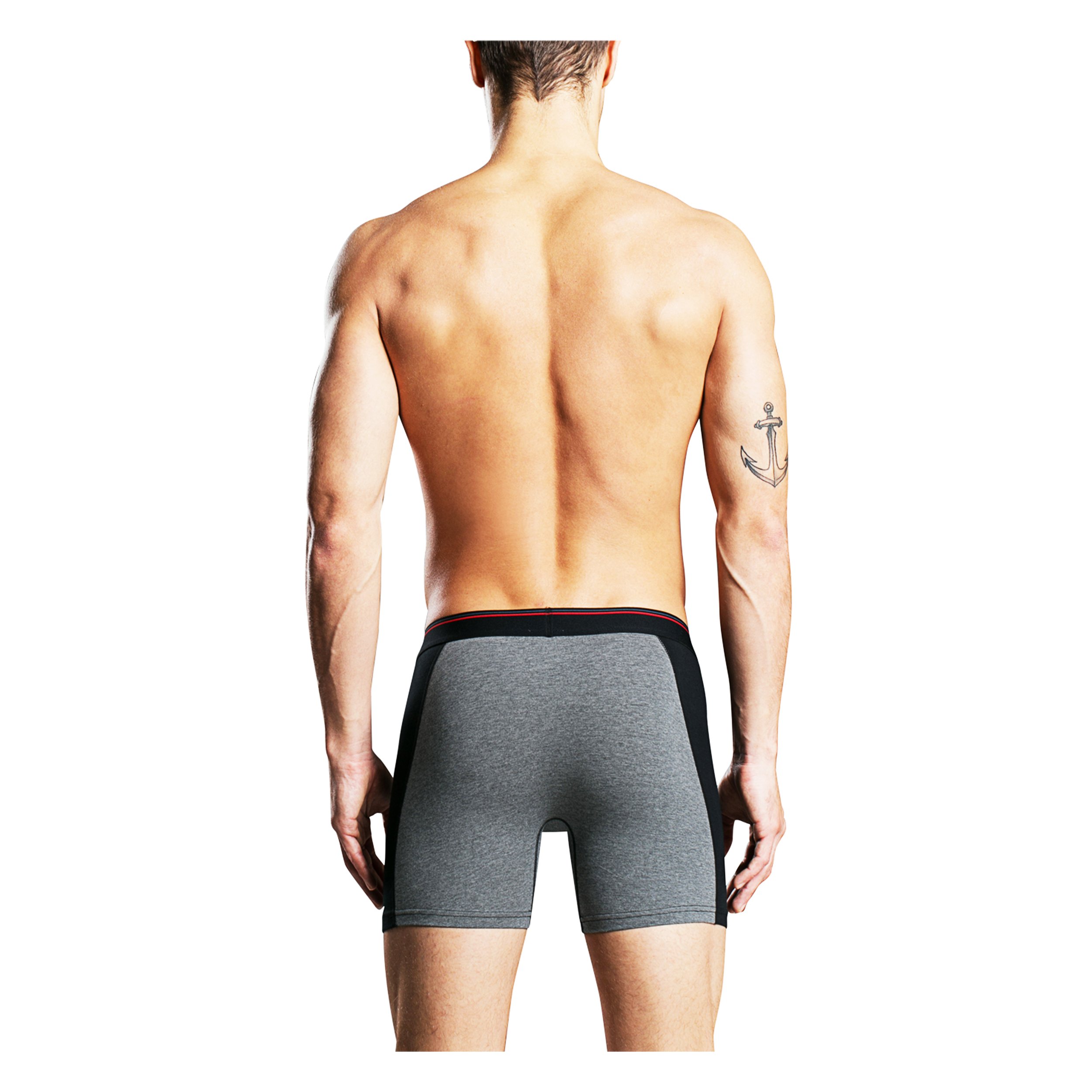 Fedpop Men\'s Boxer Briefs Cool Underwear Stretch Underpant