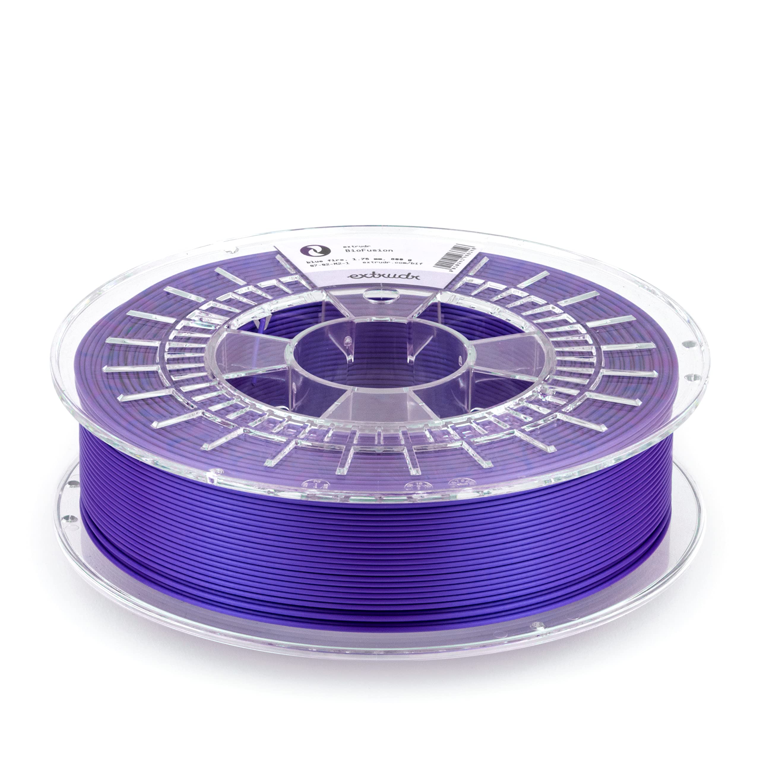extrudr® Biofusion 3D Printer Filament Diameter 1.75 mm (800 g) 'Epic Purple/Violet' - Made in Austria