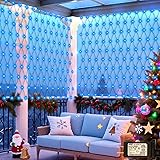 360LED Net Lights, 21ft x 5ft Connectable Christmas