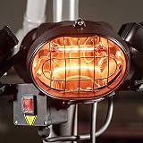 Dellonda Folding Parasol/Gazebo Infrared Heater 1800W 5M Cable DG178 view 7