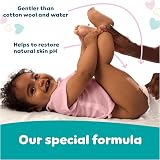 Pampers Sensitive Baby Wipes 1200 Unscented Soft Thick Cloth 15 Packs view 3