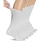 Dr. Scholl's Diabetes & Circulator Socks - 4, 6, & 12 Pair Packs - Non-binding Moisture Management