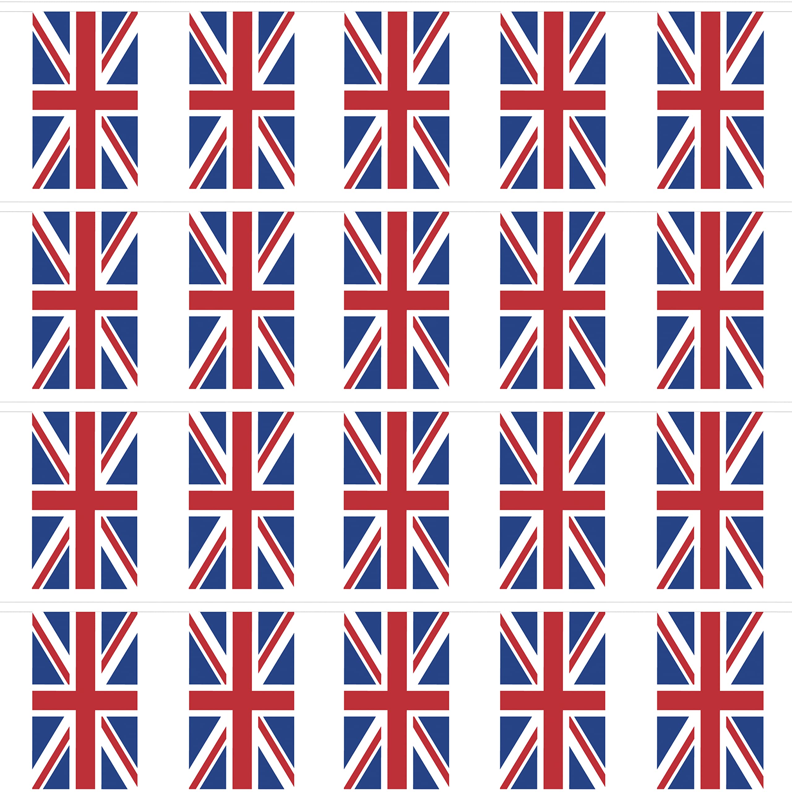 Robelli Union Jack Bunting - Rectangle Fabric 10m