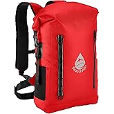 Skog Å Kust BackSåk Pro Waterproof Floating Backpacks with Exterior Airtight Zippered Pocket