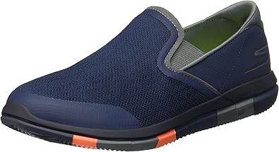 zapatillas skechers hombre naranja