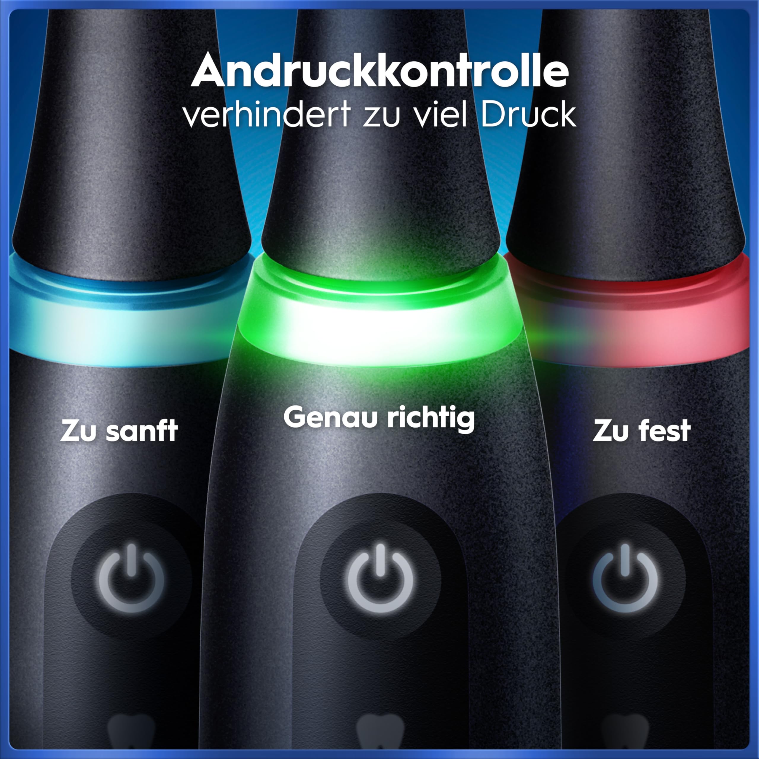 Oral-B iO Series 5 Elektrische Zahnbürste — Electric Toothbrush, Inkl. 1 Aufsteckbürste, Reise-Etui — 5 Putzmodi für Zahnpflege, Zahnbürste Elektrisch, Designed by Braun, Schwarz 9