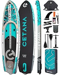 CETANA 11'6×35"x7" Extra Wide Fishing Inflatable