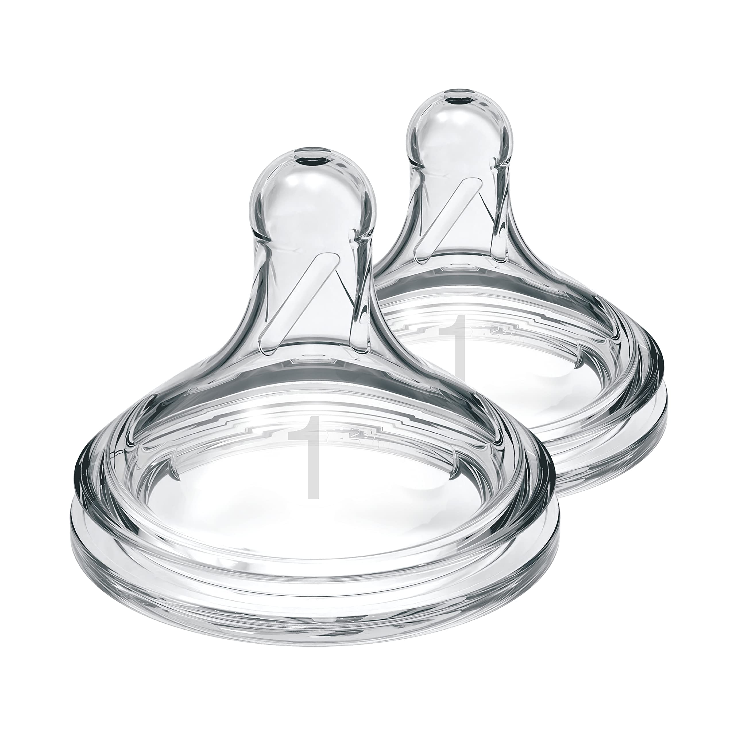 Dr. Brown's Options+ Wide Neck Bottle Teat, Level 1 (0m+), 2 pack