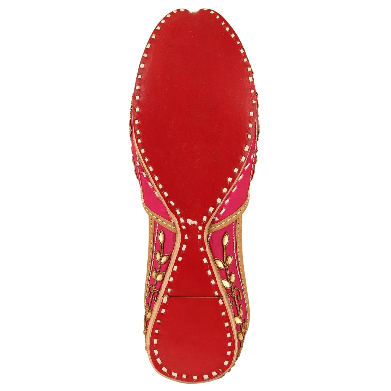 desi darzi women's ethnic fabric juttis