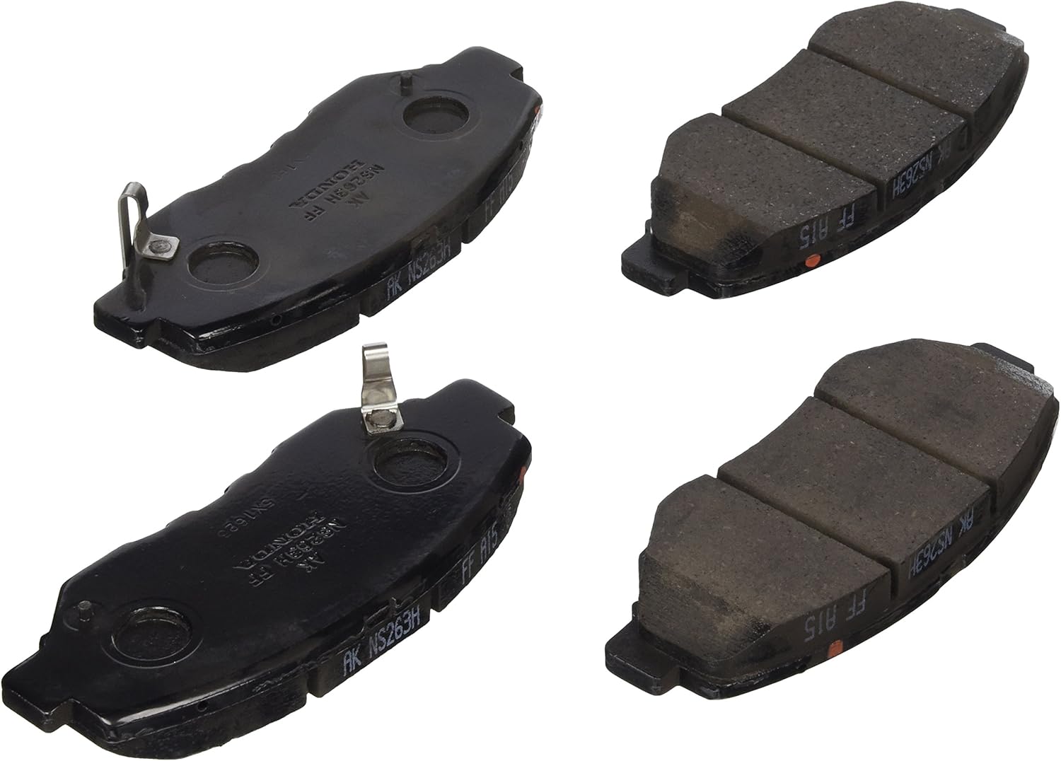 Genuine Honda 45022SCVA00 Front (Ad5715") Pad Set, Brake Pads