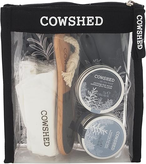 Amazon.com: cowshed on the hoof pedicure maintenance 4 piece kit for Amazon.com: Cowshed On The Hoof Pedicure Maintenance 4 Piece Kit for