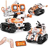 Kyanio STEM Robotics Kits for Kids Ages 8-12 8-14 Year Old, 3 in 1 Remote/APP Control &amp; Programming Robot Building Set, Toy Coding Science Projects, Birthday Gift Ideas for 8 9 10 11 12+ Boys &amp; Girls