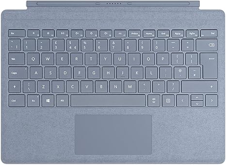 Amazon Com Surface Pro Signature Type Cover Ice Blue Computers Accessories