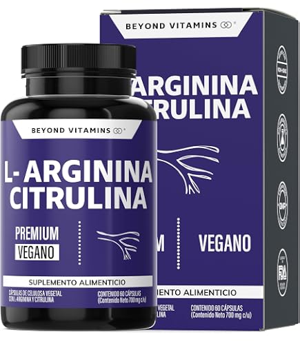 L-Carnitina + Arginina | 400 mg | 60 cápsulas
