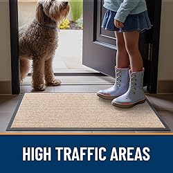 OLANLY Front Door Mat Indoor Outdoor