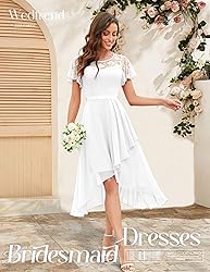 Wedtrend White Bridal Shower Dress Homecoming