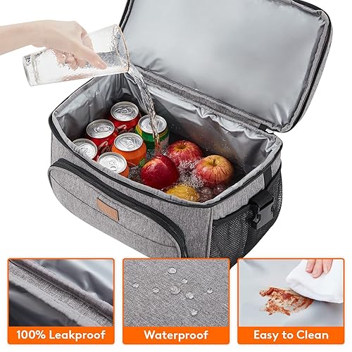 Lifewit Insulated Cooler Bag, 32/48 Can Large Leakproof Beach