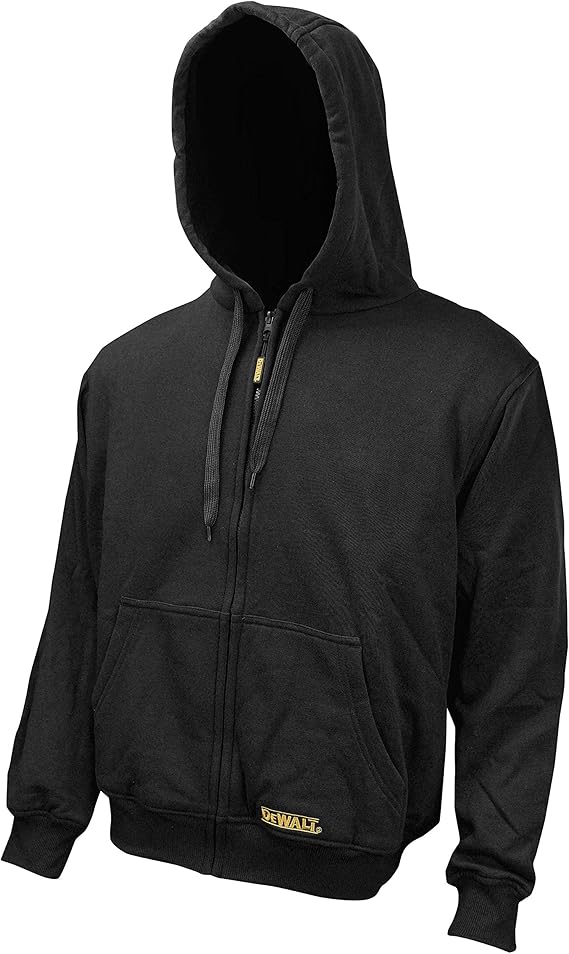 DEWALT DCHJ067B-M Industrial Safety Heated Hoodie, Black, M: Amazon.co.uk: DIY & Tools