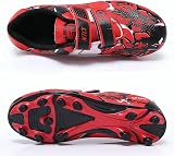 Hanani Boys Girls Football Boots FG/AG Kids Sneakers Red Unisex view 6