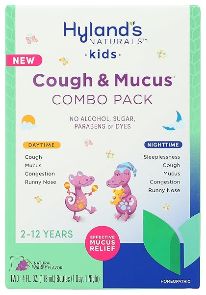 HYLAND’S KIDS COUGH SYRUP AND MUCUS RELIEF DAYTIME...