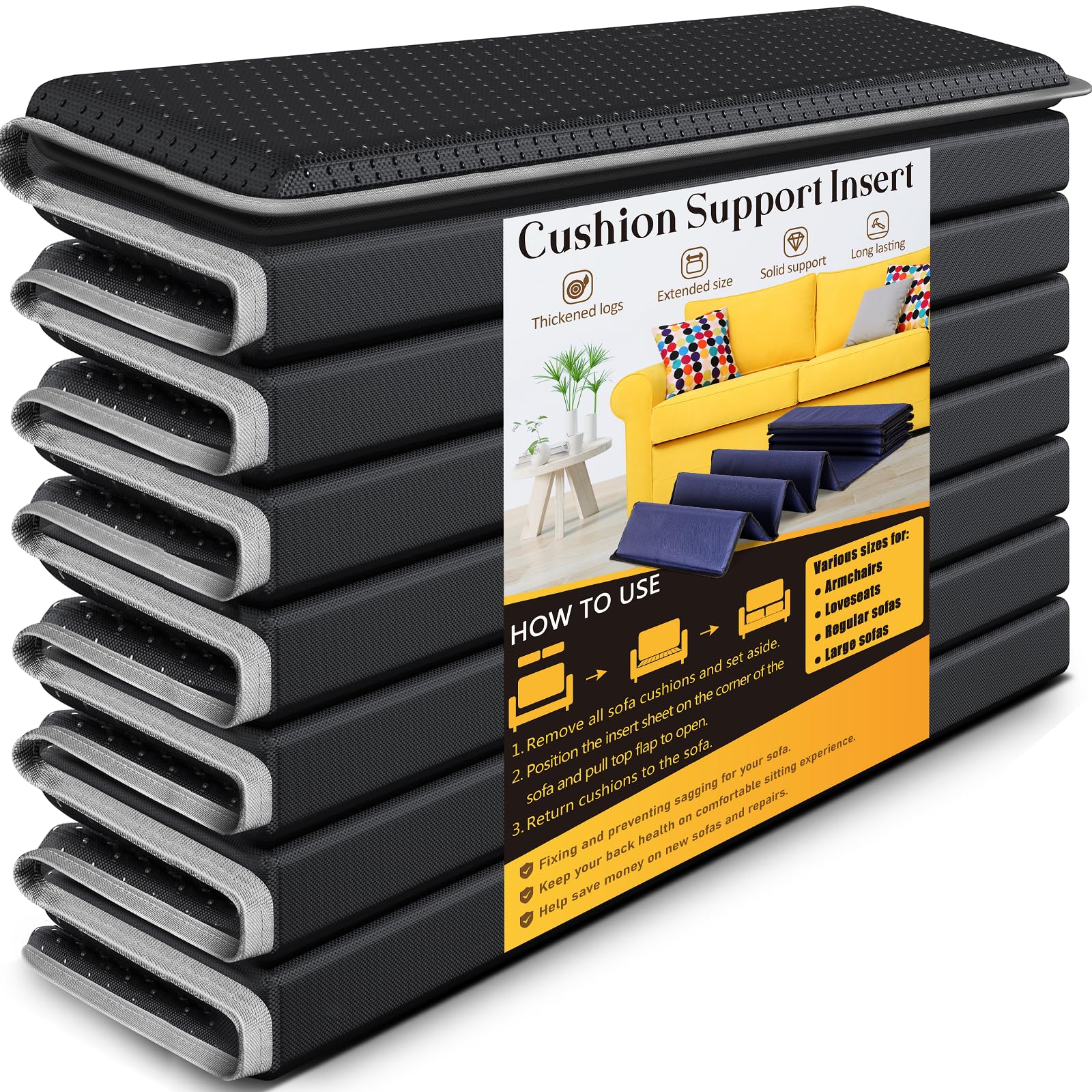 LAVEVE Heavy Duty Couch Cushion Support for Sagging