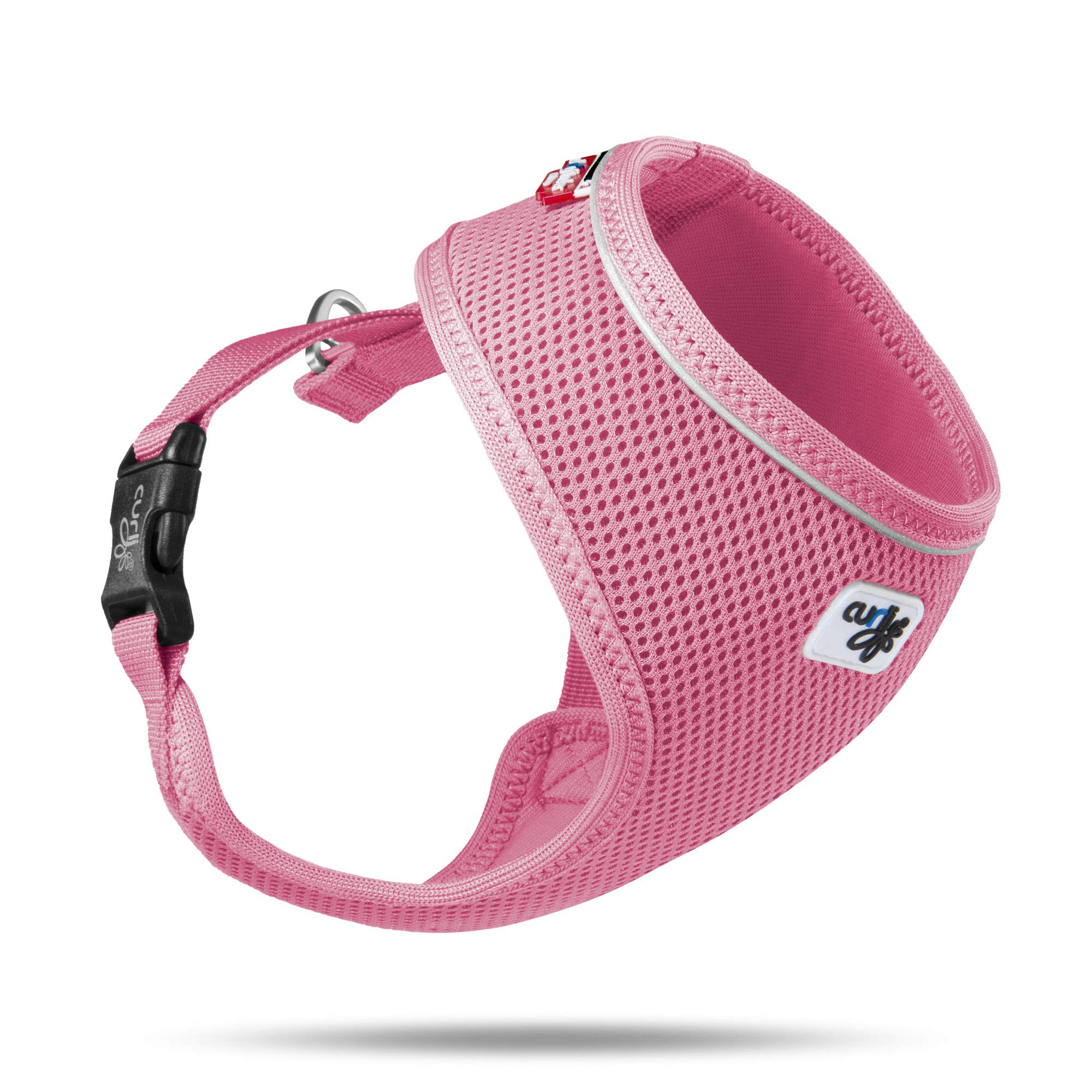 Curli Basic Harness Air-Mesh Pink L