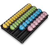 EVERIE Drawer Coffee Pod Organizer for Vertuo Capsules, Holds 40/52 Pods | 40 large or 52 small pods | 15.4 x 10.2 x 1.2 in | Fits kitchen drawers | Slim insert tray | No assembly