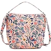 Vera Bradley Women's Cotton Oversized Hobo Shoulder Bag