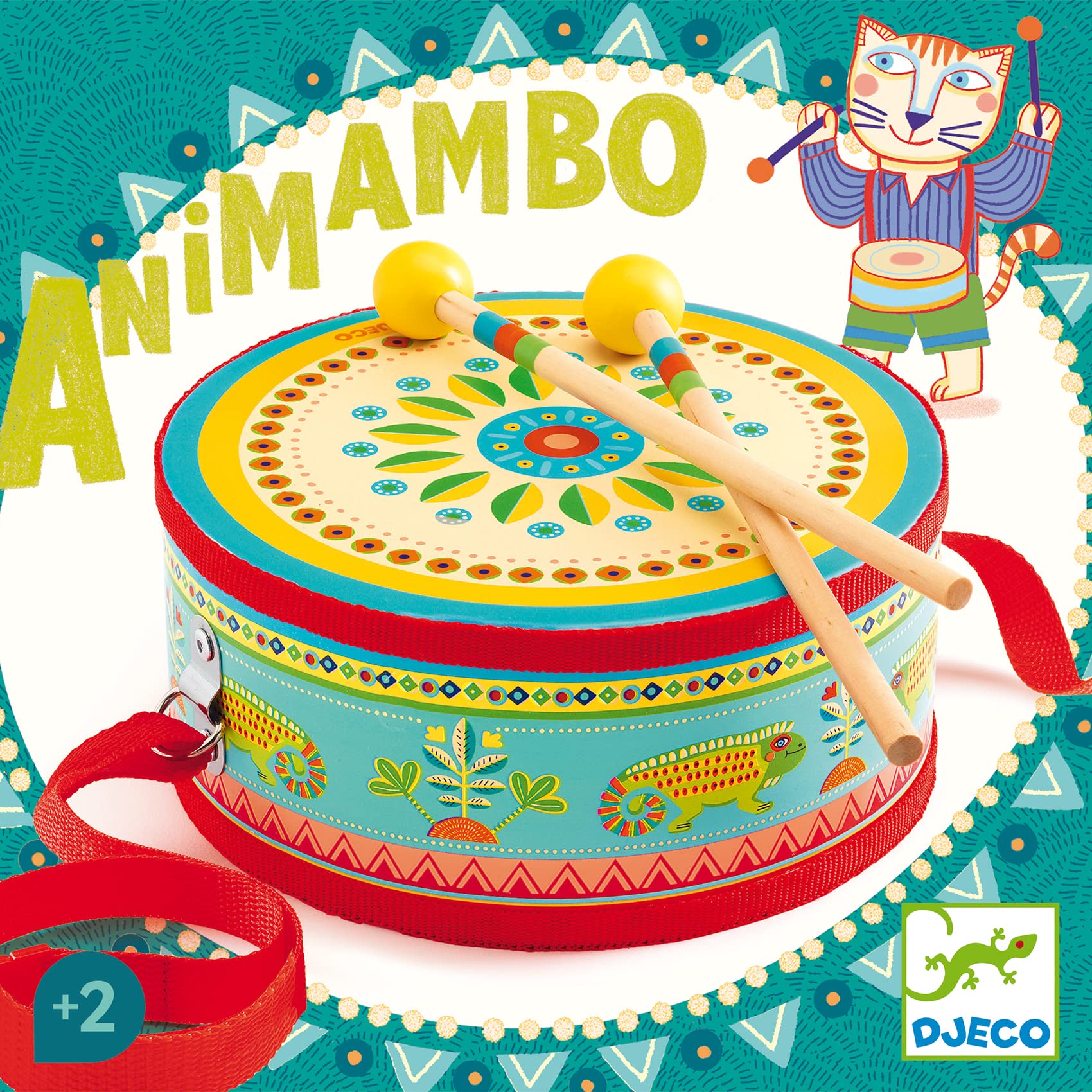 Djeco Animambo Toy Hand Drum