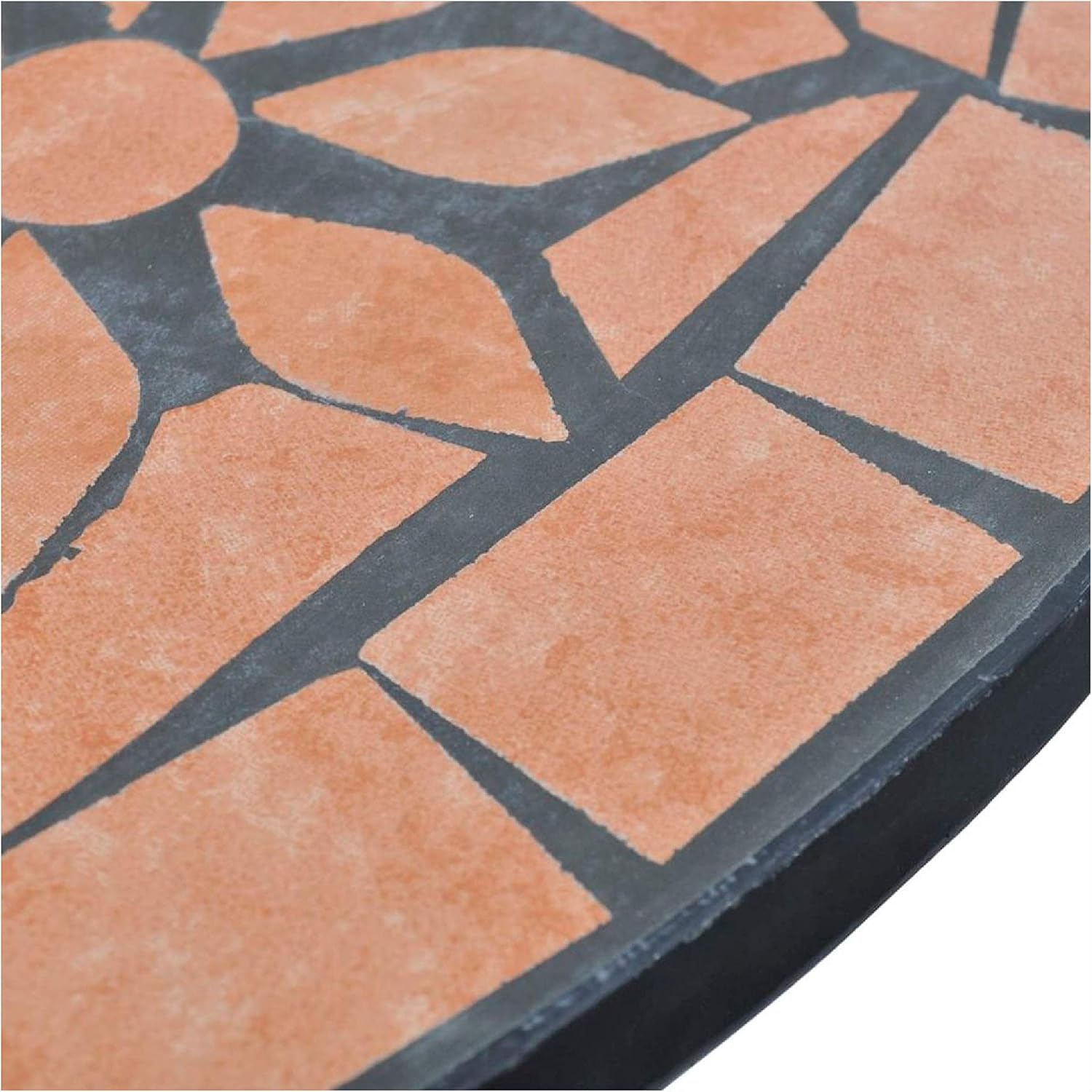 Outdoor Table, Bistro Table Terracotta 23.6" Mosaic: Kitchen & Dining