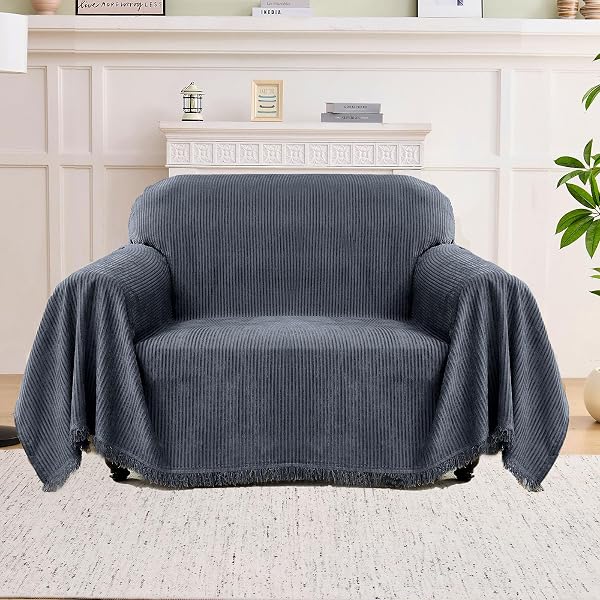 LOMAO COUCH COVER SOFA COVERS FOR 3 CUSHION...