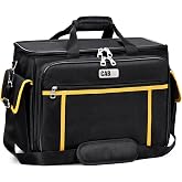 CAB55 Sewing Machine Case - Carrying Bag with Removable Padding, Tote for Machine and Accessories