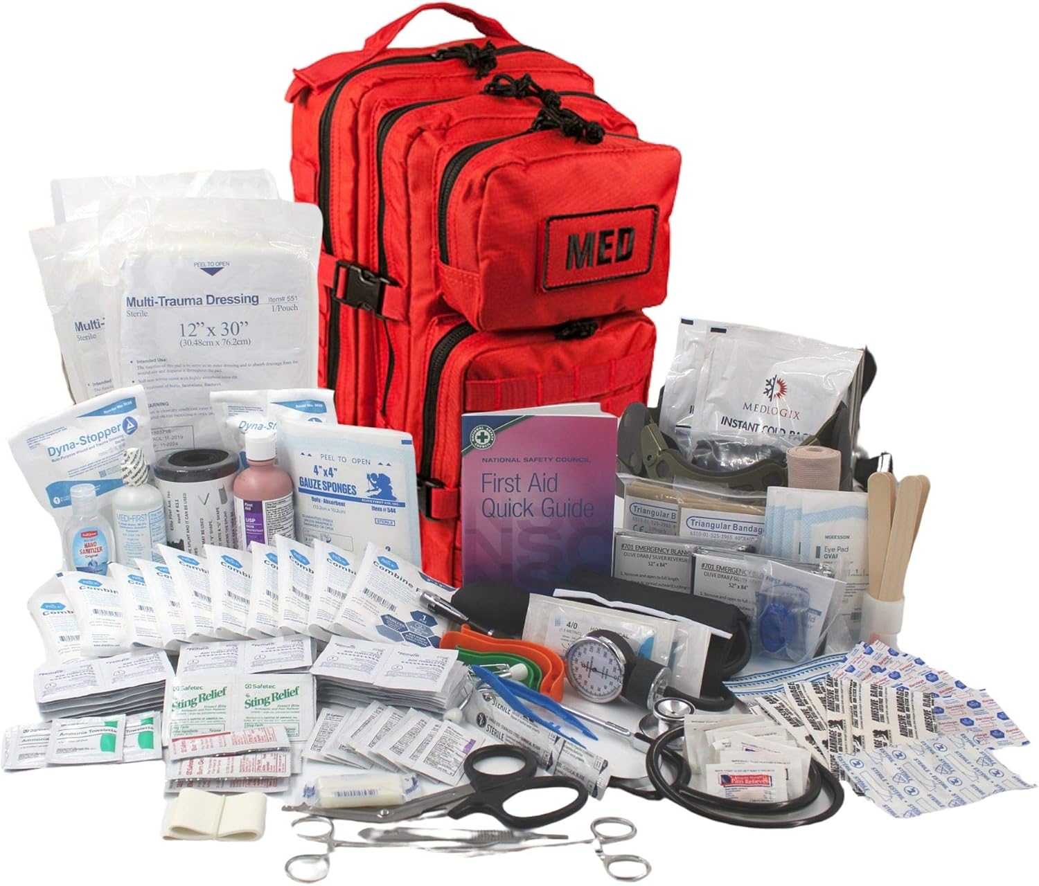 Luminary Tactical Trauma Kit Fully Stocked First Aid Kit