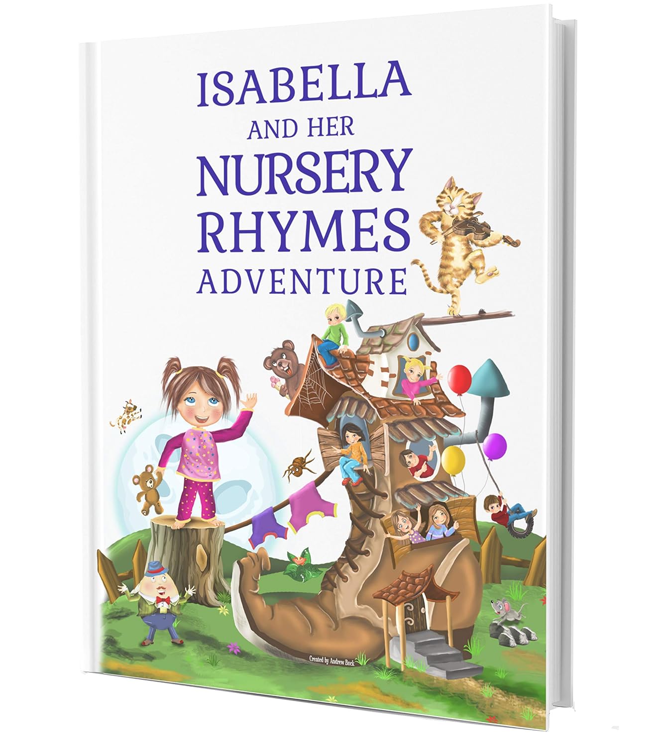 Amazon Com Personalized Baby Gifts A Customized Book Of Nursery Rhymes For Any Special Occasions First Birthday Gift For Children Handmade
