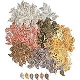 TBFYS 300PCS Leaf Charms Beads For Jewelry Making,Wholesale Bulk Nature Leaf Pendants Craft Supplies For DIY Bracelet Necklace Earring Keychain Headpieces
