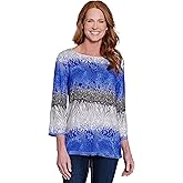 Ali Miles womens Knit Popover Tunic for Women